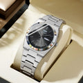 Reloj Slim Acero Negro