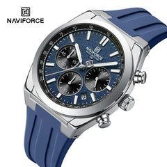 NAVIFORCE Cronógrafo Azul Sport
