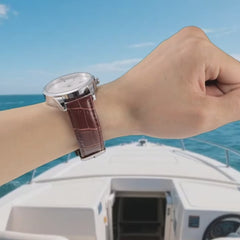 LIGE Classic Dorado Piel Marrón en vídeo